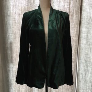 Loft Velvet Blazer